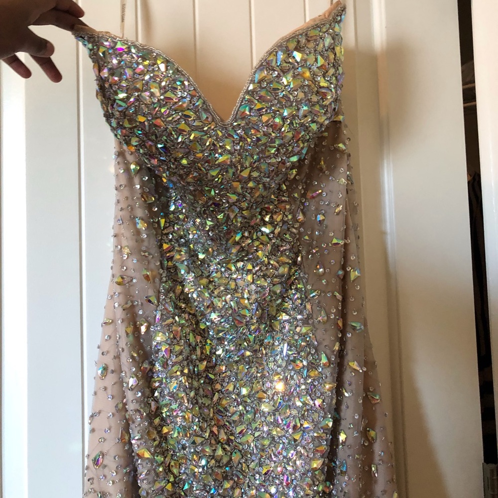 Designer Mermaid Special Occasion Dress.